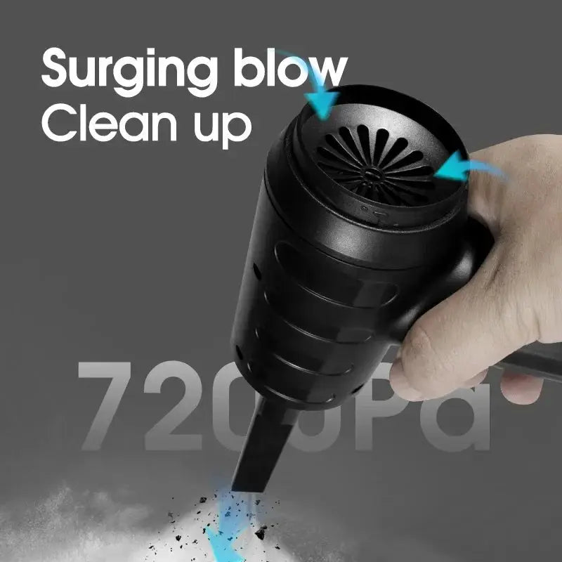 Cordless Compressed Air Duster for Computers and Electronics