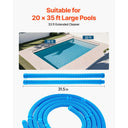 SucceBuy Suction Pool Cleaner Automatic Pool Vacuum Cleaner