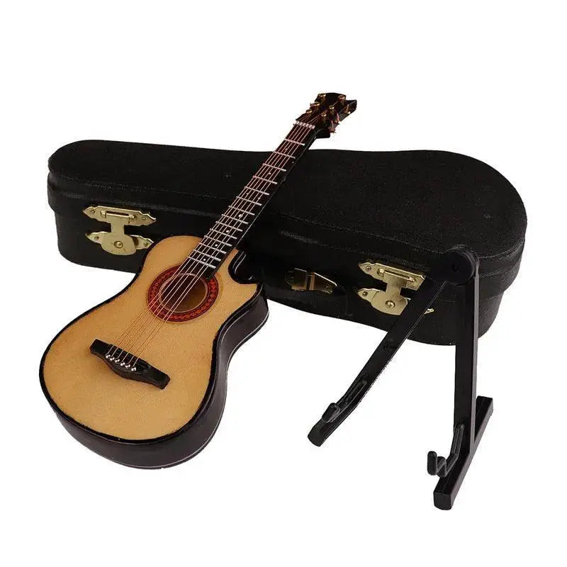 Mini Wooden Guitar Gift - Music Lovers — 5
