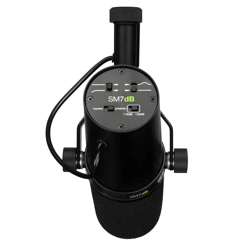 SM7DB Dynamic Microphone With Built In Preamp For Podcasting