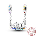 Charm Sterling Silver Luminous Firefly