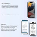 4pcs Xiaomi Tag Smart Tracker Anti Lost Device Bluetooth 5.4 Compatible with Apple Find My or Google Android Find Hub