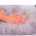 Plush Pet Kennel Bed Cozy Calming Cushion for Dogs Cats