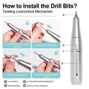 Electric Nail Drill Machine: Professional 45000RPM Tool