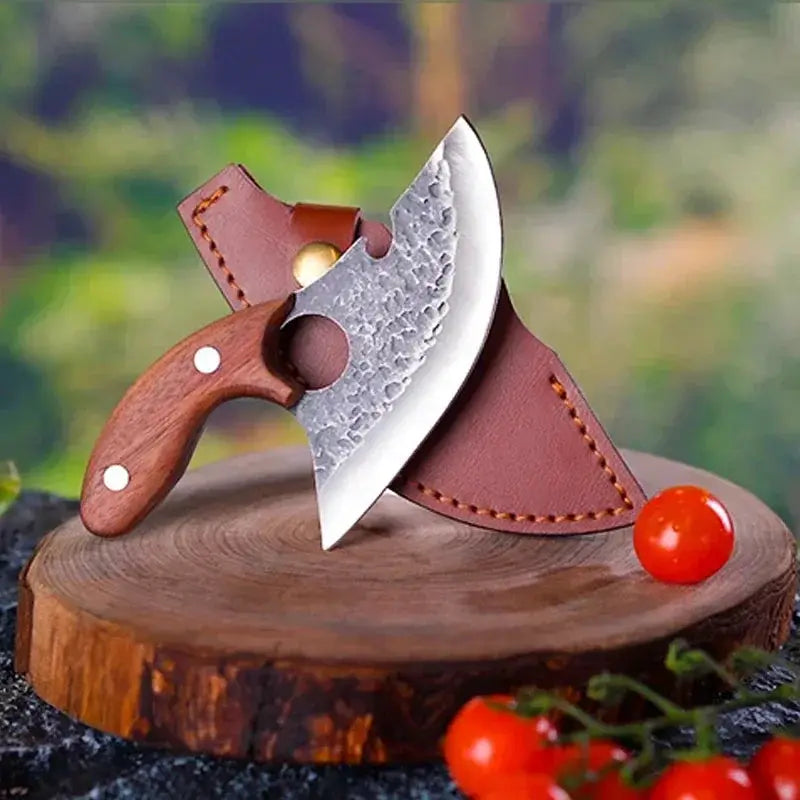 Hand Forged Stainless Steel Boning Knife Bottle Opener - OurLum.com