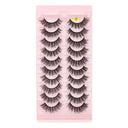 Ultimate 3D Mink False Eyelashes Variety Pack Fluffy Natural