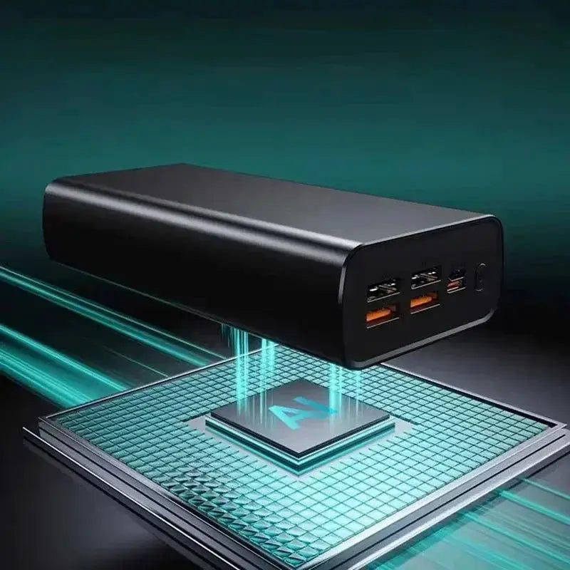 Lenovo 500000mAh CCC 140W Powerbank Super Fast Charging Ultra Capacity Portable Charger with LED Digital Display