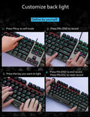GK410 Mechanical Keyboard Customizable RGB Lighting Gaming Pros