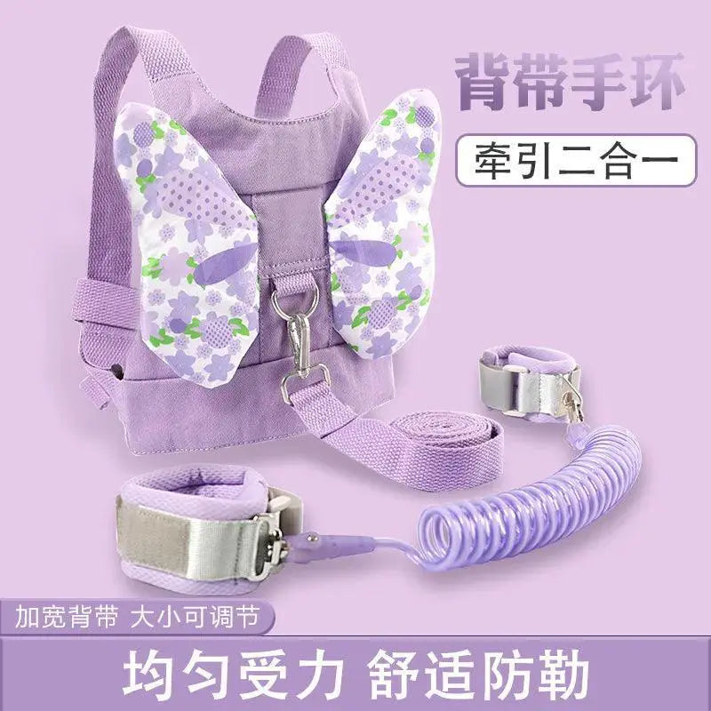 Children Anti Loss Belt With Traction Rope Safety Bracelet