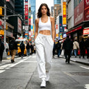 Womens Sweatpants Daily Casual Sportswear Elastic