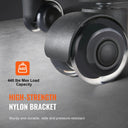 Smooth Gliding Office Chair Wheels