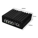 Fanless Intel N5105 Mini Computer