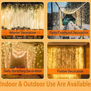 Enchanting USB LED Fairy Curtain Lights for Home Decor