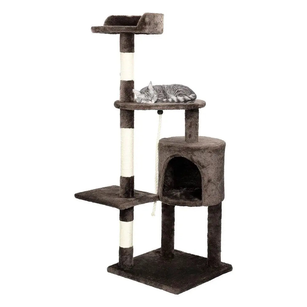 Cat Tree Multi Level Tower Condo Scratching Post Dark Brown