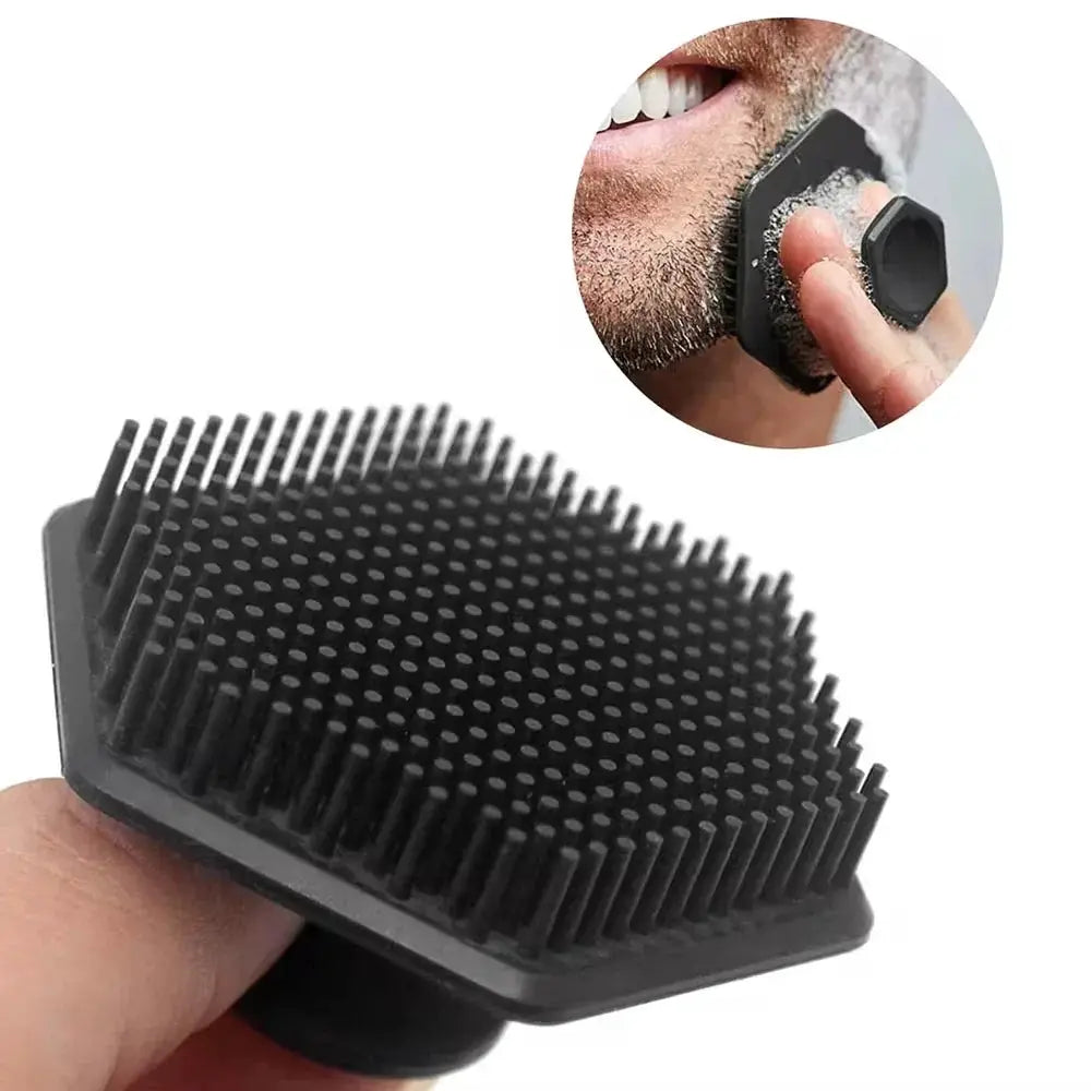 Face Cleaner Men Facial Cleaning Brush Silicone Scrubber