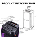 Portable Bluetooth Speaker W King
