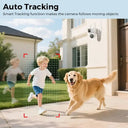 Smart Outdoor Security Camera 8MP 360 Coverage Alerts