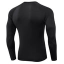 Men's Compression Shirts Long Sleeve Workout Gym T-Shirt