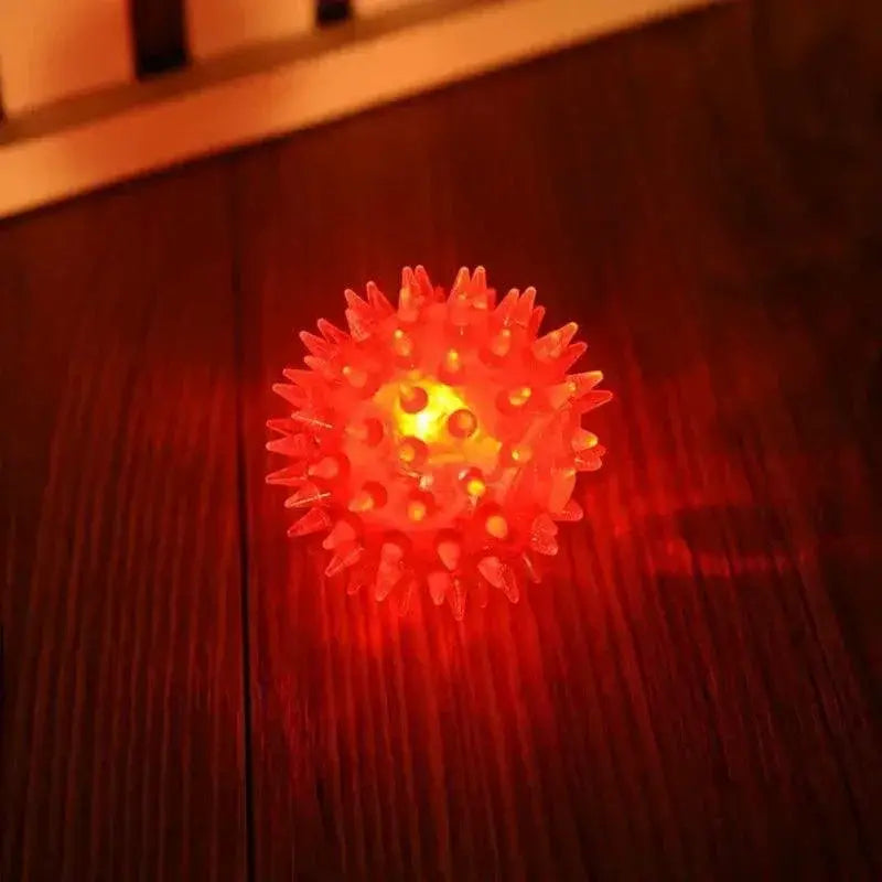 Colorful Luminous Teething Toy For Dogs Bright Elastic Fun