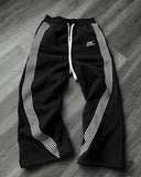 Embroidered Baggy Sweatpants for Women