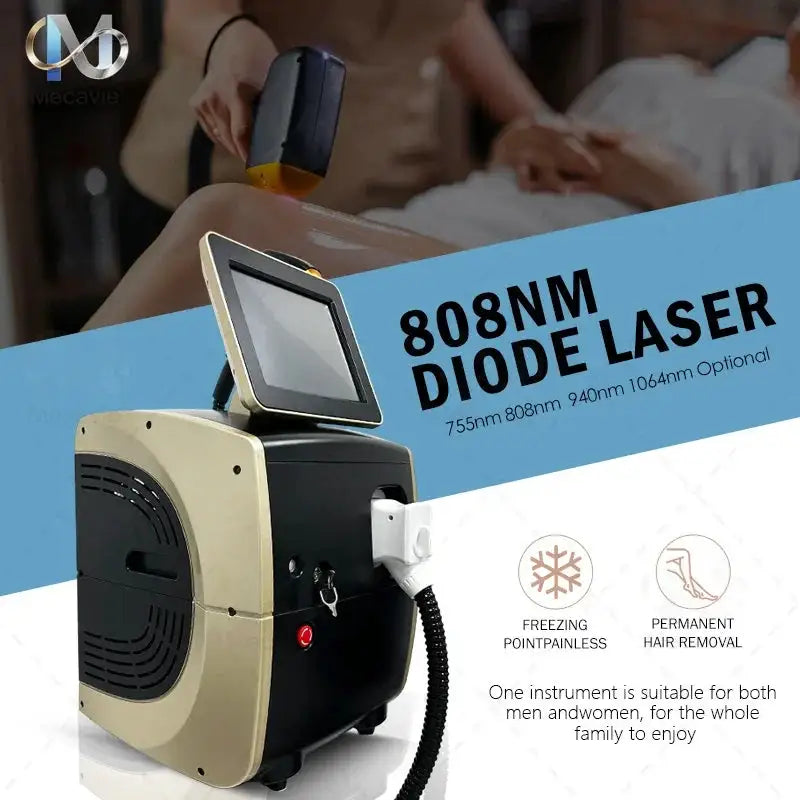 4 Wavelength 808Nm Ice Platinum Depilacion 755 1064 940 808nm Diode Laser Hair Removal 6000w Machine Skin Rejuvenation 2026