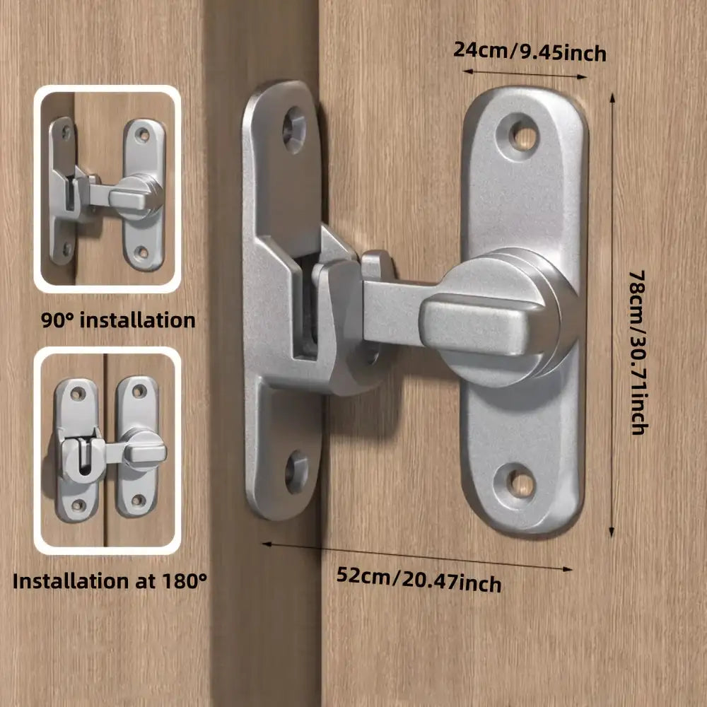 90 Degree Window Drawers Cabinet Locks Stainless Steel Hook Latch Barn Door Latch Bolt Hooks Sliding Gate Buckles Hardware