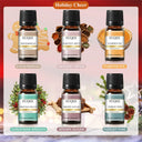EUQEE 6 Piece Fragrance Oil Gift Set For Diffuser Oils