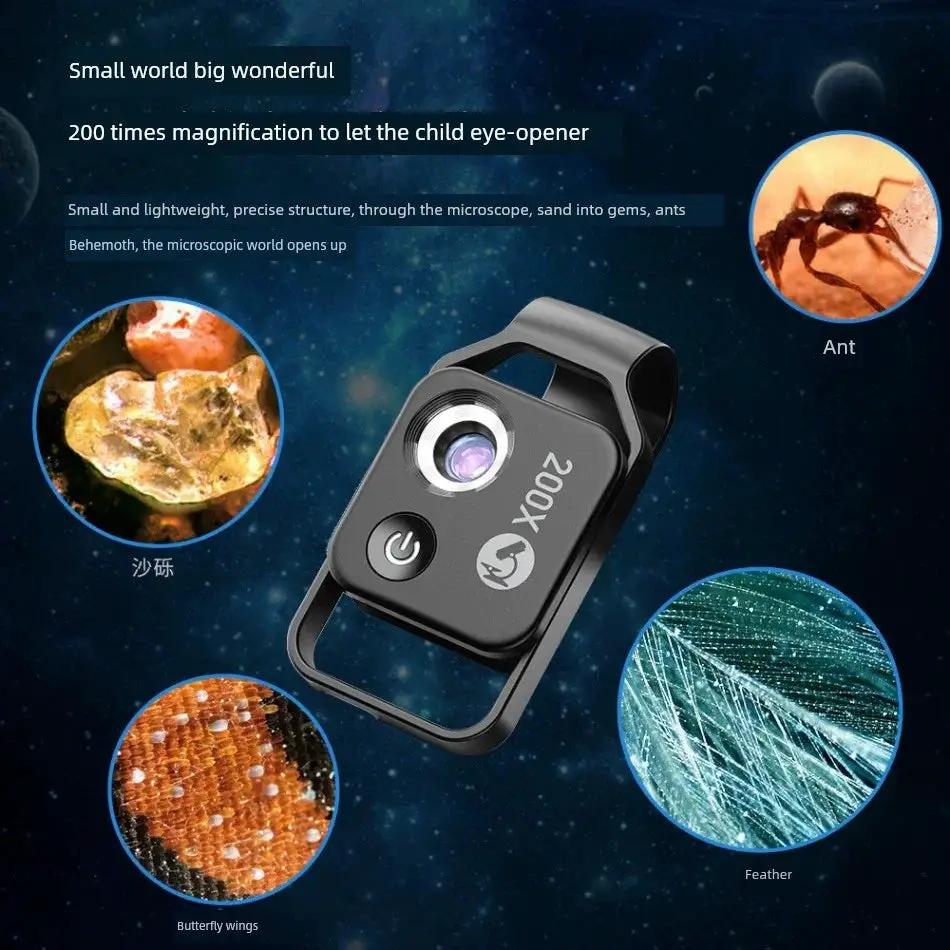Double HD Porcelain Jade Identification Eyes Microscope