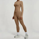 Breathable Women Yoga Set Tracksuit High Waist