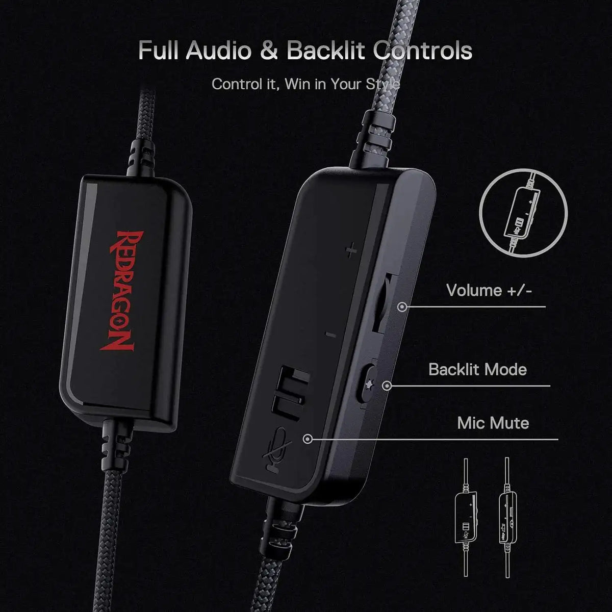 Redragon RGB Wired Dynamic RGB Backlight Dynamic RGB — product view 4