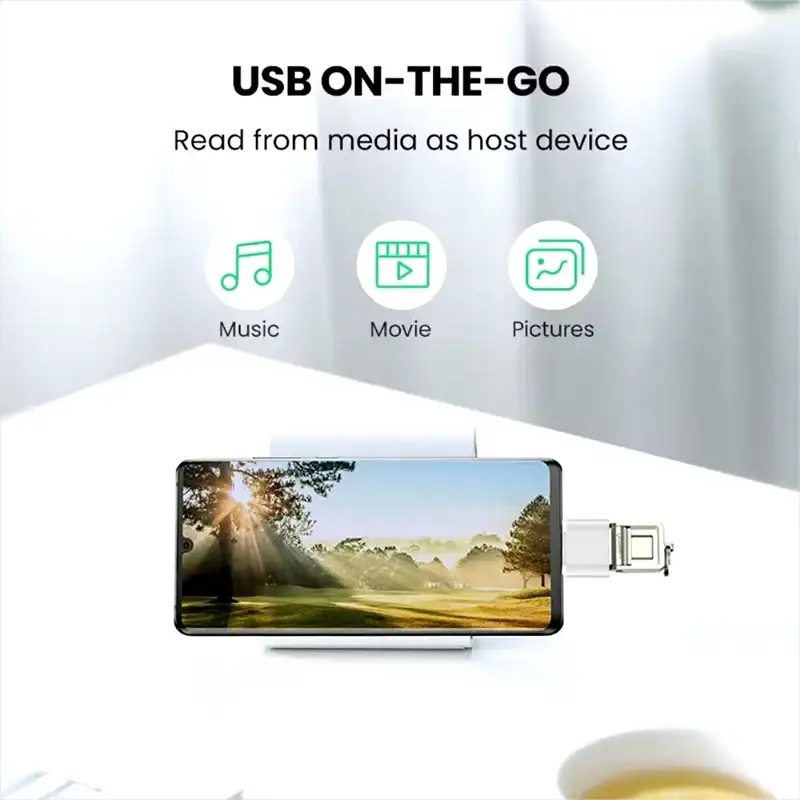 Mini Type C to USB Adapter 3.0 USB-C Male OTG A Female Data Connector For MacBook Pro iPad Mini 6/Pro MacBook Air Type C Device