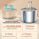 Stainless Steel Cat Water Fountain