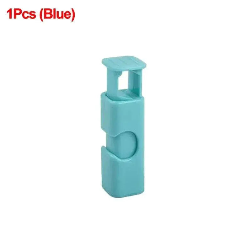 Keeps Foods Fresh Kitchen Clips for Bags — 5Pcs (Blue)