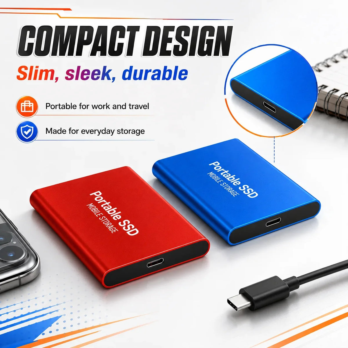 USB Laptop Portable SSD
