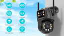 8MP AI Tracking Outdoor Security Camera