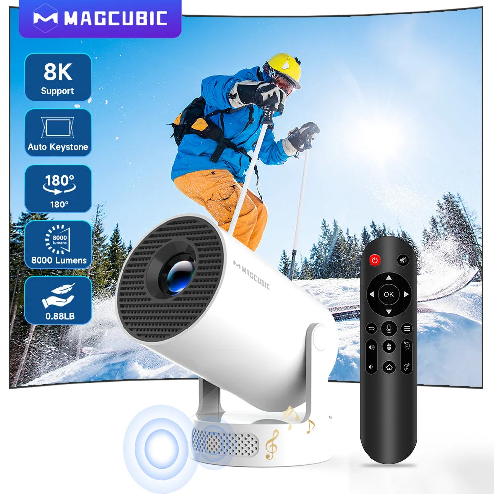 Magcubic Portable Projector Pro+ Voice Control Android Projector — product view 1