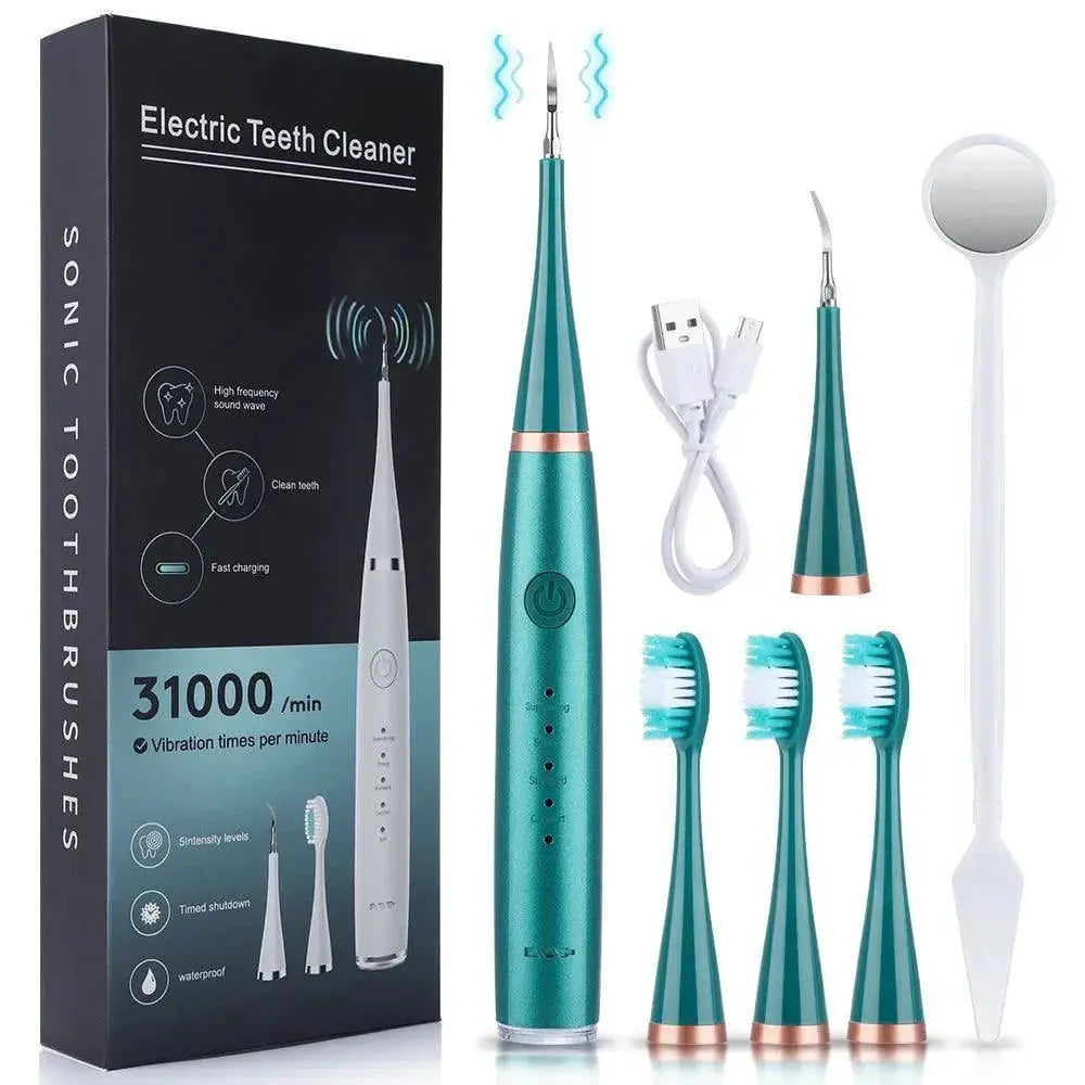 Sonic Tartar And Whitening Dental Kit For Clean Bright Smile