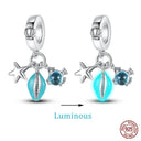 Sterling Silver Ocean Luminous Sea