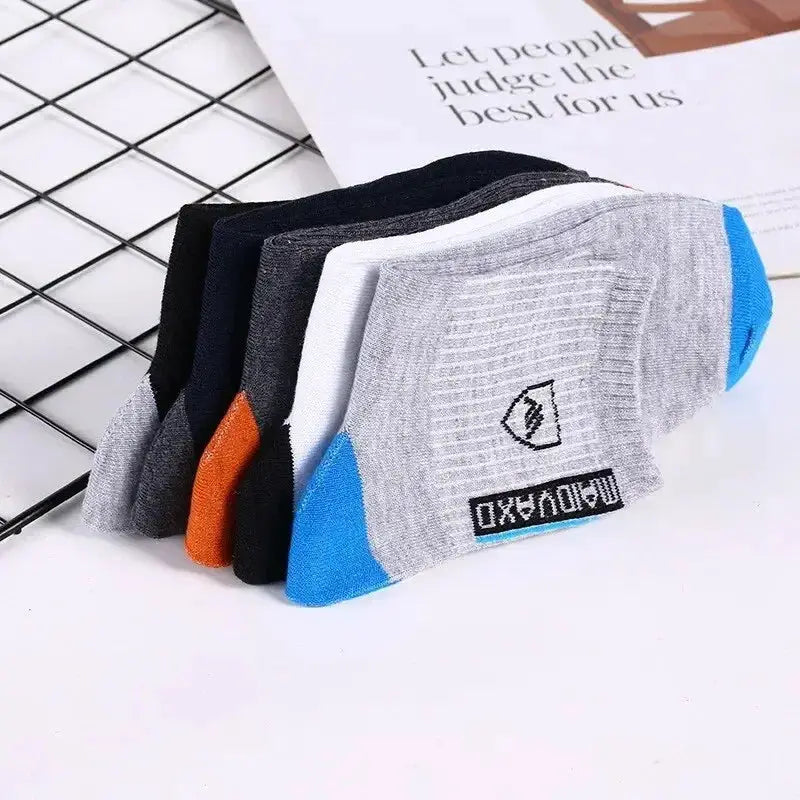 Lightweight Breathable Sports Socks 5 Pairs For Comfort