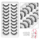 Glamorous 3D Mink False Eyelashes Bundle for Every Occasion