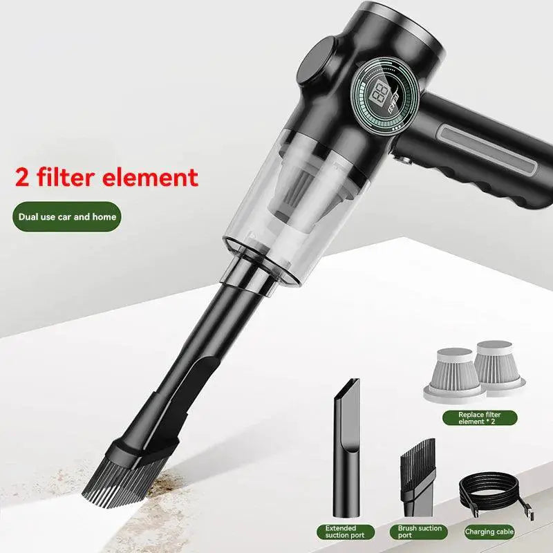 1290000Pa 5 In 1 Wireless Car Vacuum Handheld Mini Pro