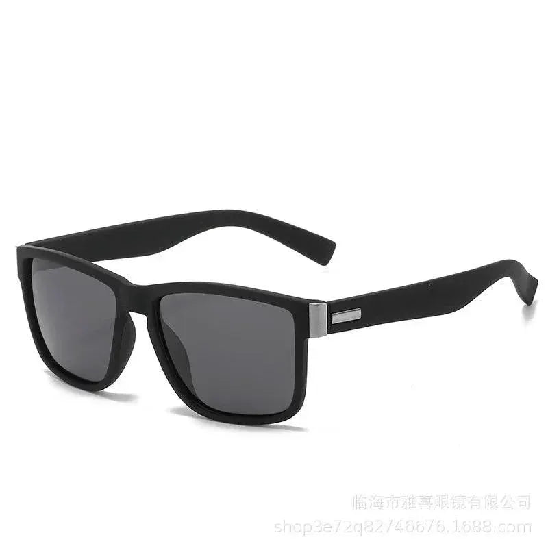 Unisex Vintage Polarized Square Sunglasses UV400 Protection