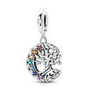 Sterling Silver Charm Family Love