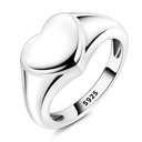 Sterling Silver Ring Sparking Zirconium