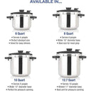 Pressure Cooker Safe Canning Stainless Steel 10 Quart