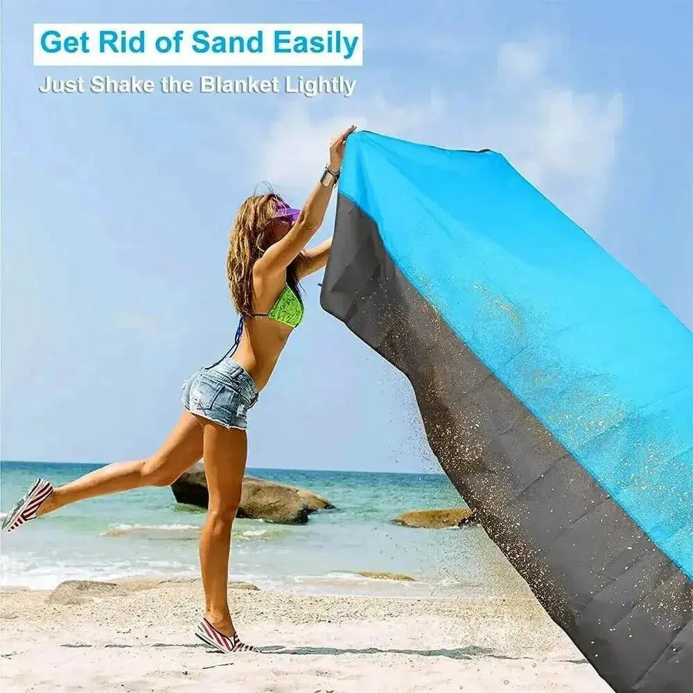 Oversized Waterproof Sandproof Beach Blanket Lightweight Mat