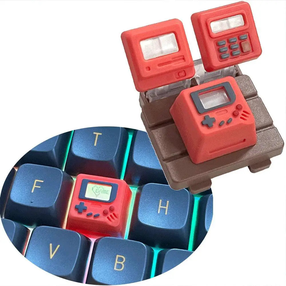 Custom Cute Cat Design Keycaps For Mechanical Keyboards