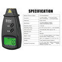 Digital Tachometer, No-Contact Stroboscope Tachometer , RPM