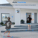Smart Outdoor Security Camera With AI Dual Lens