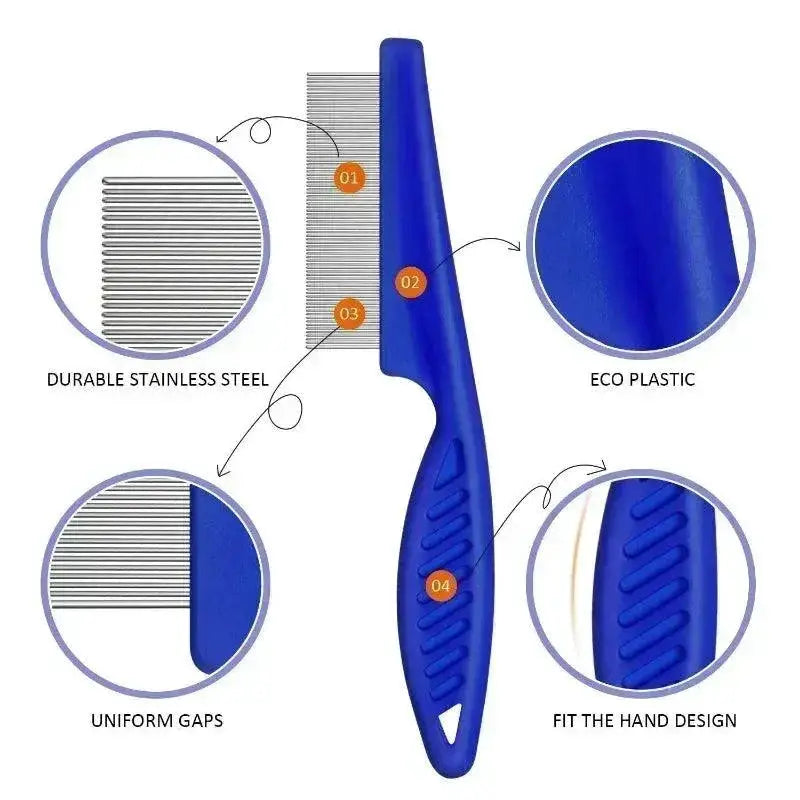 Pet Tear Stain Remover Comb Gently Removes Tear Stains